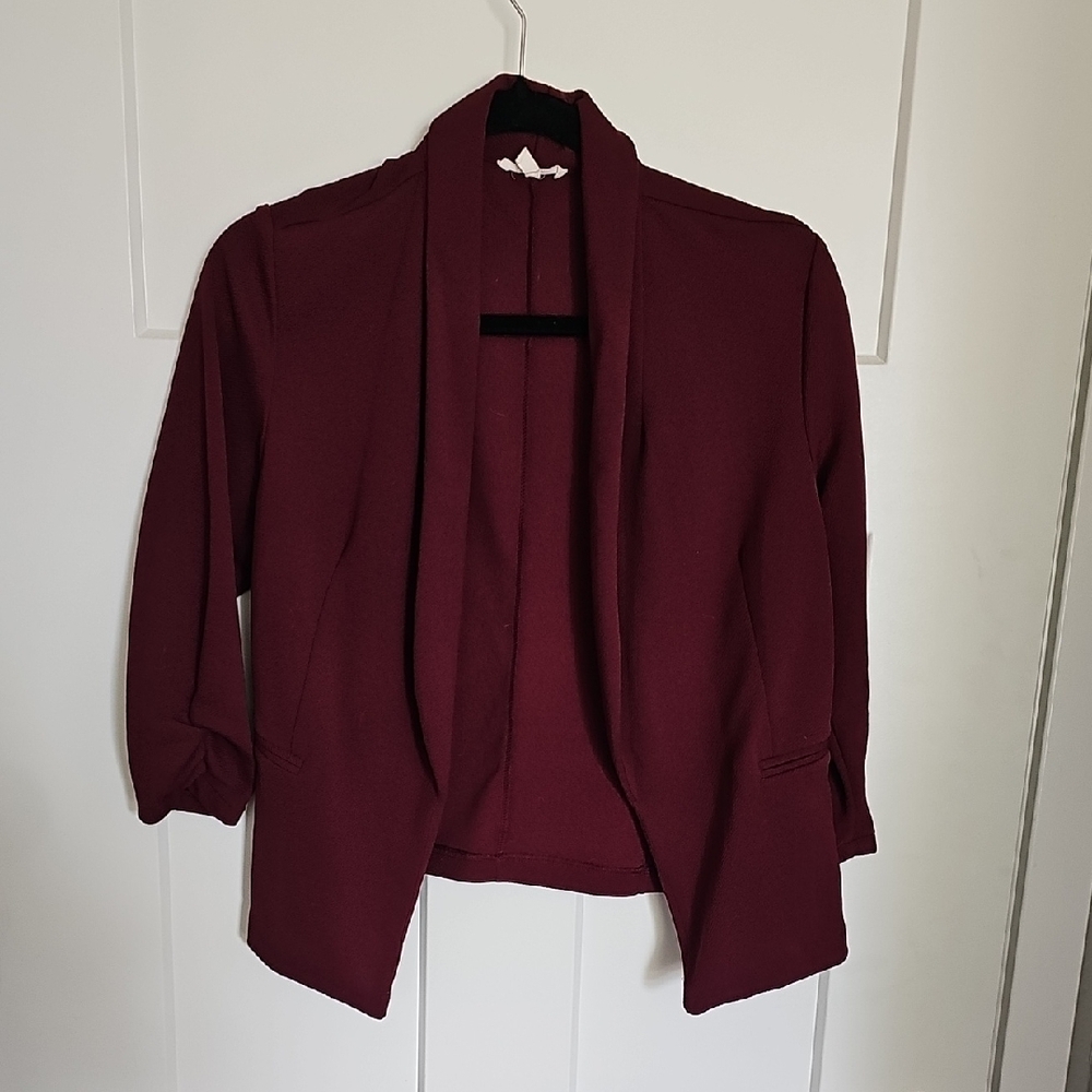 Maurices Deep Red Blazer